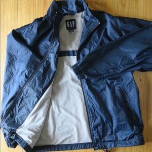 Gap Navy Windbreaker Jacket
